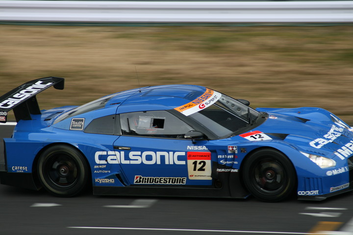 この日二番手のタイムを出したカルソニックGT-R