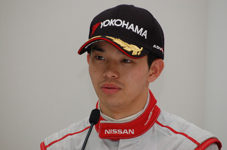 決勝記者会見: Nクラス3位の佐々木大樹（NDDP）