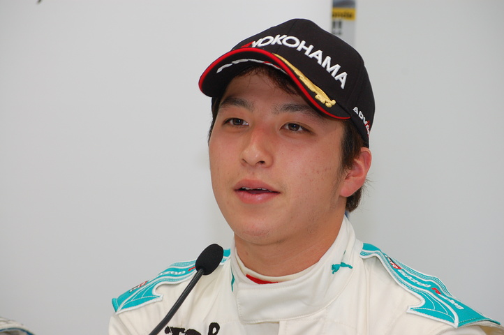 決勝記者会見: Cクラス3位の蒲生尚弥（トムス）