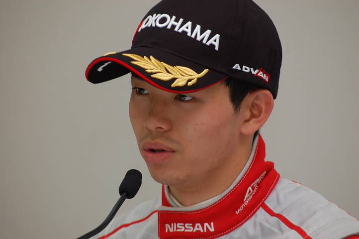 決勝記者会見: Nクラス3位の佐々木大樹（NDDP）