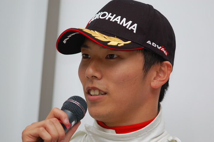 決勝記者会見: Cクラス2位の山内英輝（ハナシマ）