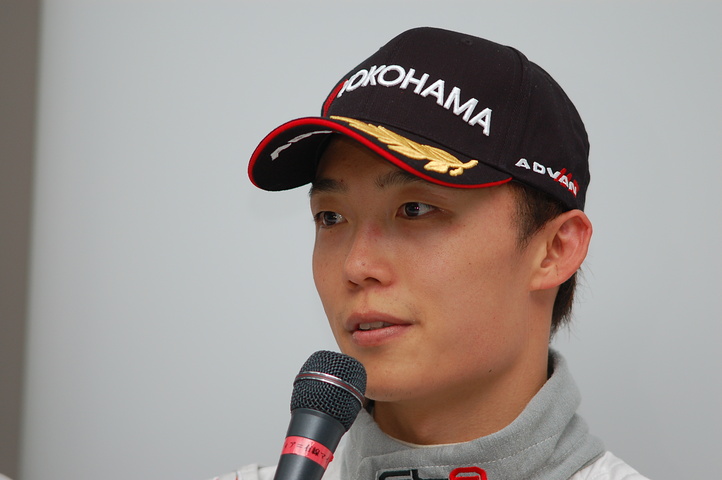 決勝記者会見: Cクラス優勝の安田裕信（スリーボンド）