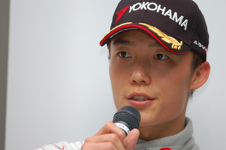 決勝記者会見: Cクラス決勝2位の安田裕信（スリーボンド）