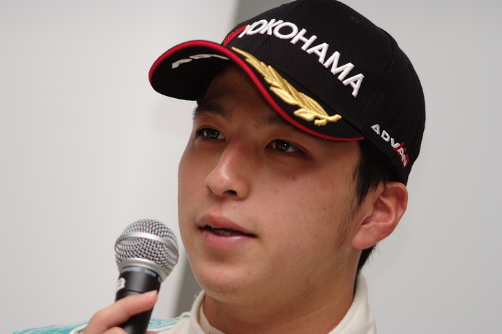 決勝記者会見: Cクラス決勝3位の蒲生尚弥（トムス）