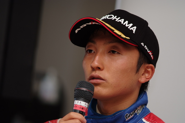 決勝記者会見: Nクラス決勝3位の野尻智紀（HFDP）