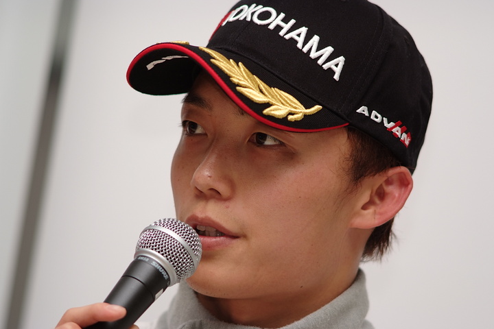 決勝記者会見: Cクラス決勝2位の安田裕信（スリーボンド）