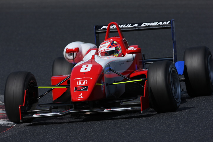 Nクラスポールポジションは、野尻智紀（HFDP）