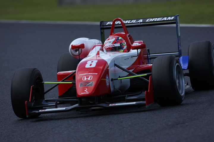 Nクラスポールポジションは、野尻智紀（HFDP）