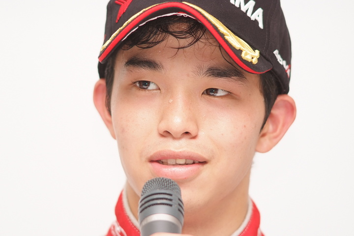 決勝記者会見; Nクラス決勝2位の、佐々木大樹（NDDP）