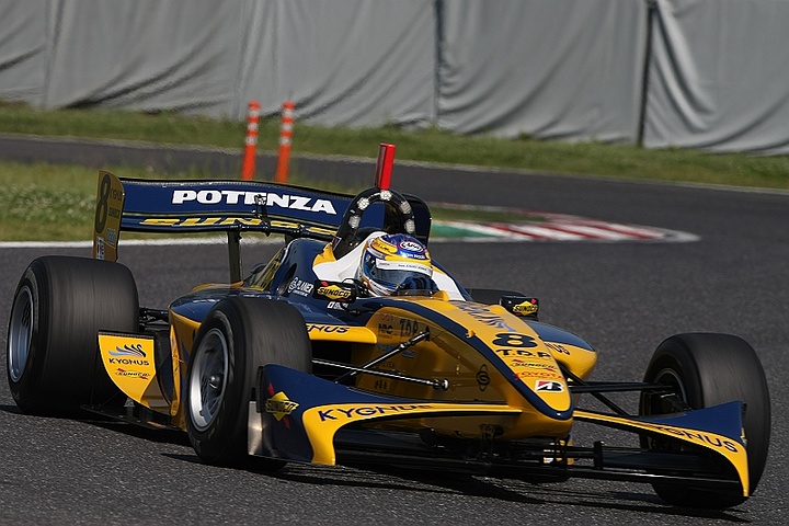 2011 Formula NIPPON Driver Lineup No.8 石浦宏明  （Team KYGNUS SUNOCO）