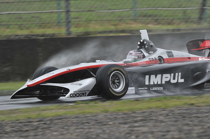 フリー走行2回目: 2位は平手晃平（インパル）