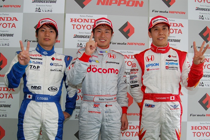 公式予選記者会見: トップ3のドライバーたち