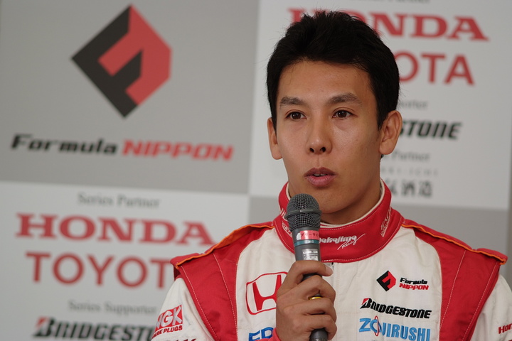 JAFGPスプリントカップ記者会見: 小暮卓史（ナカジマ）