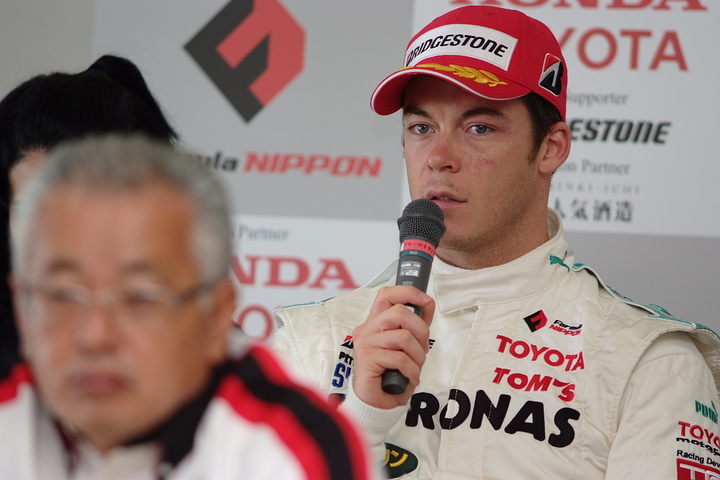 JAFGPスプリントカップ記者会見: アンドレ・ロッテラー（トムス）