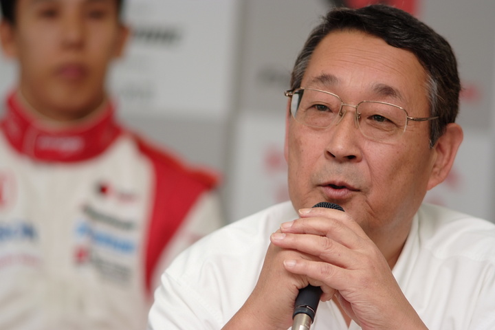 JAFGPスプリントカップ記者会見: 坂東正明JRP代表取締役社長