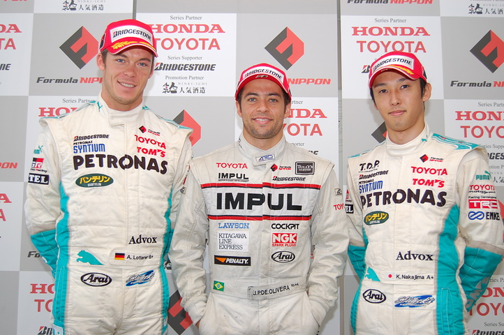 公式予選記者会見: トップ3のドライバーたち