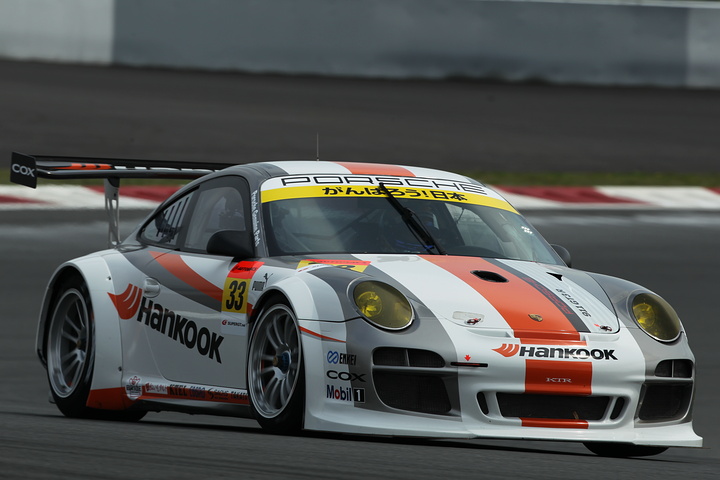 2011 SUPER GT Lineup(GT300): CarNo.33 HANKOOK PORSCHE（影山正美／藤井誠暢組）