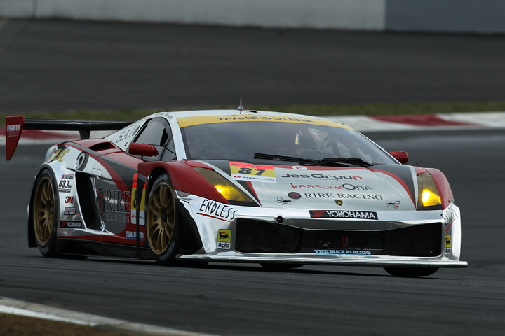 2011 SUPER GT Lineup(GT300): CarNo.87 リール ランボルギーニ RG-3（余郷敦／織戸学組）