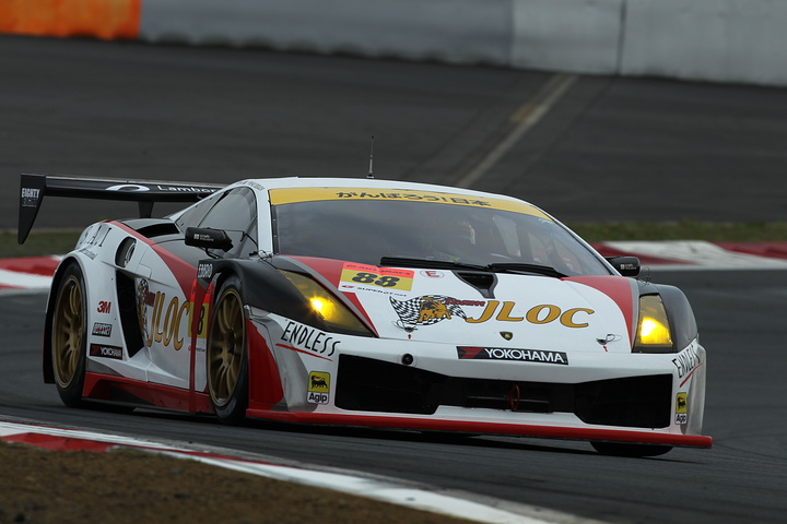 2011 SUPER GT Lineup(GT300): CarNo.88 JLOC ランボルギーニ RG-3（井入宏之／関口雄飛組）