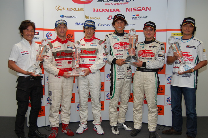 年間王者記者会見: 各クラスドライバーズチャンピン