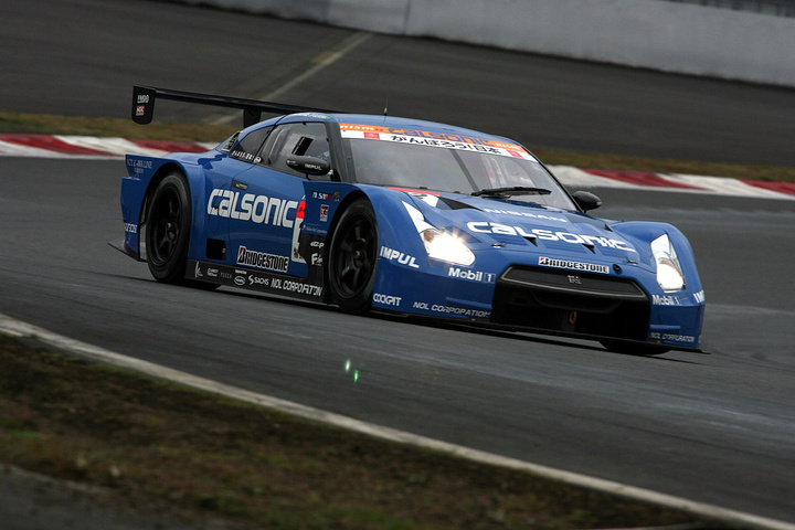 JAFGP GT500クラス第1レース: 決勝2位のジョアオ・パオロ・デ・オリベイラ（カルソニックIMPUL GT-R）