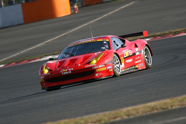 JAFGP GT300クラス第2レース: 決勝3位は田中哲也（JIMGAINER DIXCEL DUNLOP 458）