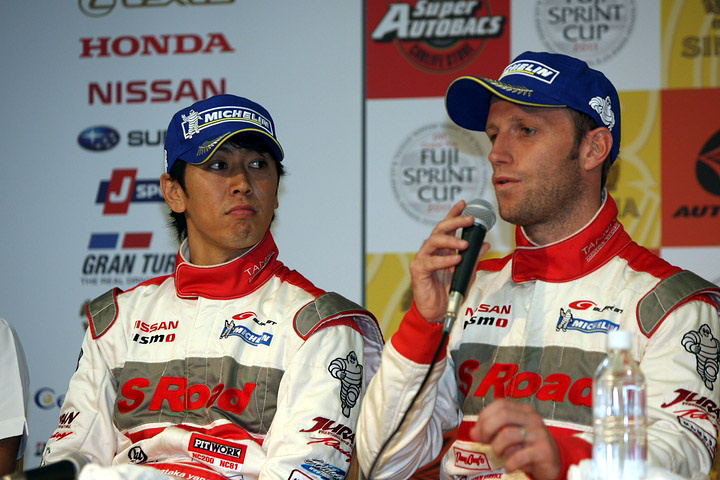 JAFGP GT500優勝チームドライバー: ロニー・クインタレッリ（S Road MOLA）