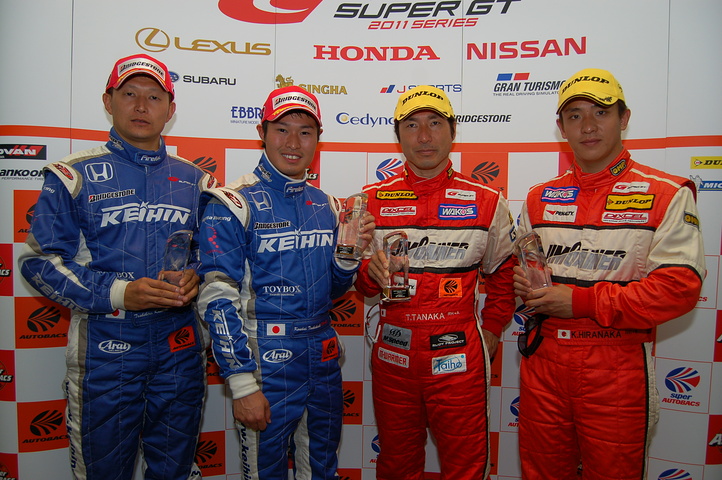 公式予選記者会見: 各クラスのポールシッターたち