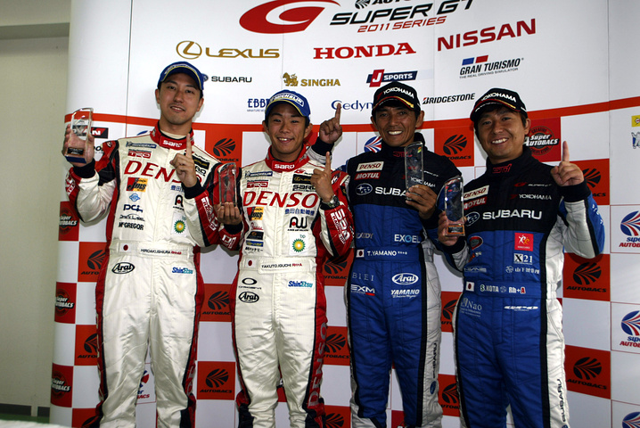 公式予選記者会見: 各クラスのポールシッター