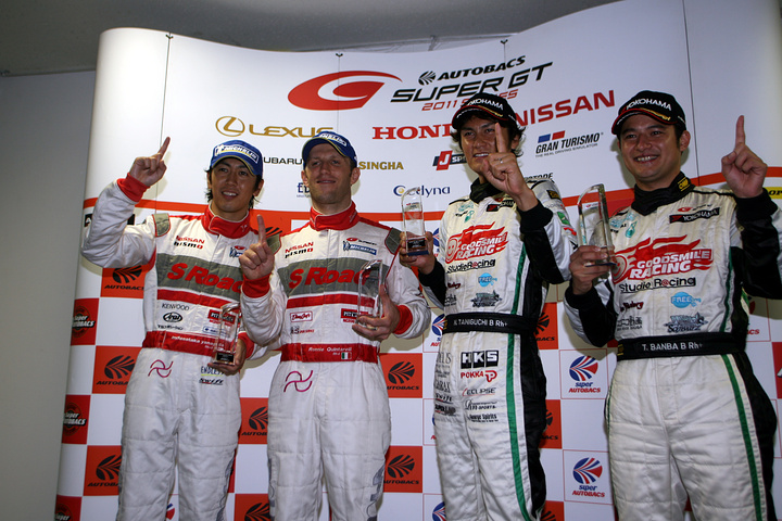 公式予選記者会見: 各クラスのポールシッターたち