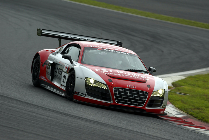 フリー走行総合トップタイムは、Audi R8 LMS（藤井誠暢／都筑晶裕／マイケル・キム組）