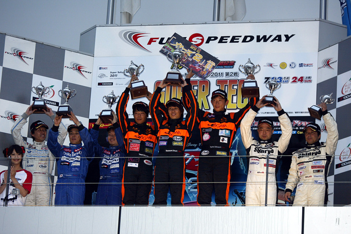 ST2クラスの暫定表彰式