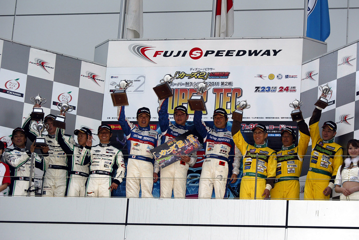 ST3クラスの暫定表彰式