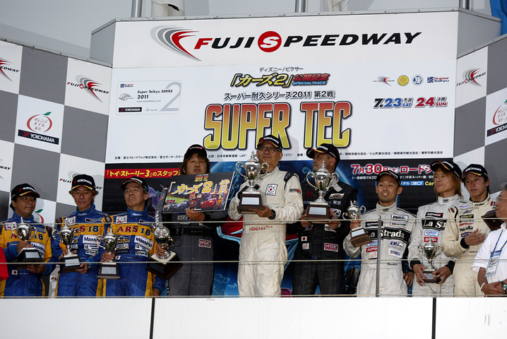 ST4クラスの暫定表彰式