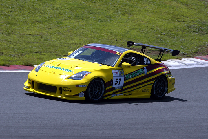 ST3クラスポールポジションは、DIAMANGO-Z（影山正彦／伊橋勲／石原将光組）