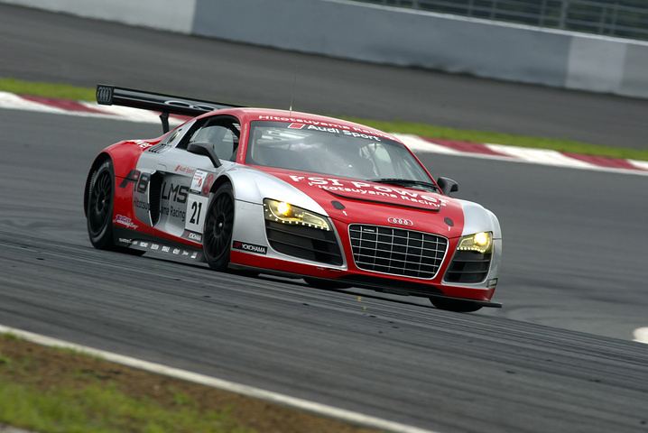 総合優勝は、Audi R8 LMS（藤井誠暢／都筑晶裕／マイケル・キム組）