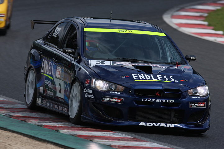 ST-2クラス優勝は、エンドレス・アドバン・コルトスピードX（峰尾恭輔／高木真一／村田信博組）