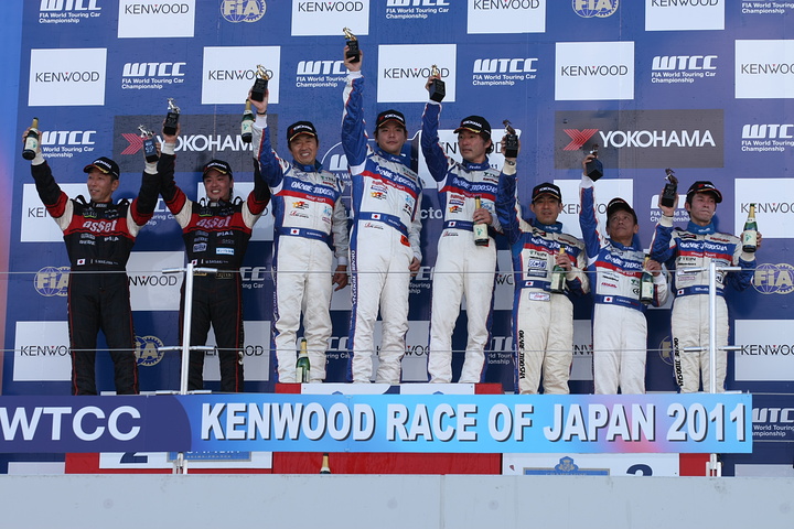 ST-3クラスの暫定表彰式