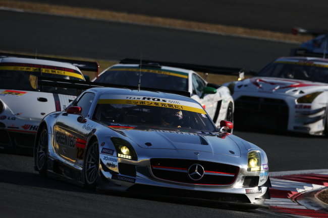 スーパーGT300クラス第2レース決勝: 和田久（グリーンテック SLS AMG GT3）