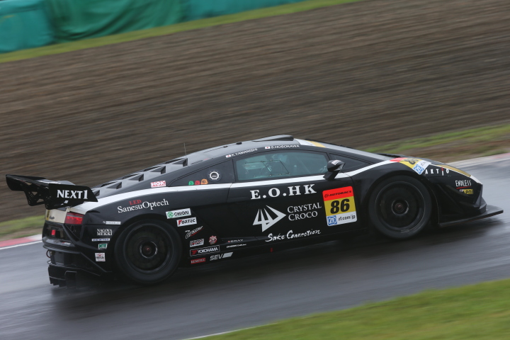 公式予選: 山西康司（GT300:クリスタルクロコ ランボルギーニ GT3）
