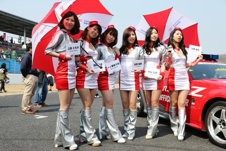 公式テスト岡山: 2014年度岡山国際サーキットレースクィーン