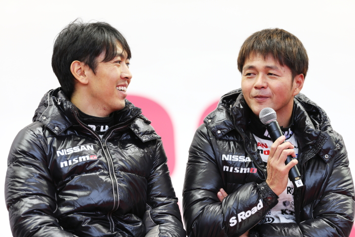 今シーズン、GT500クラスに参戦したS Road MOLA GT-Rの柳田真孝と本山哲