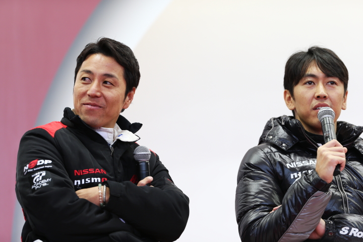 今シーズン、GT300クラスに参戦した星野一樹とGT500クラスに参戦した柳田正孝