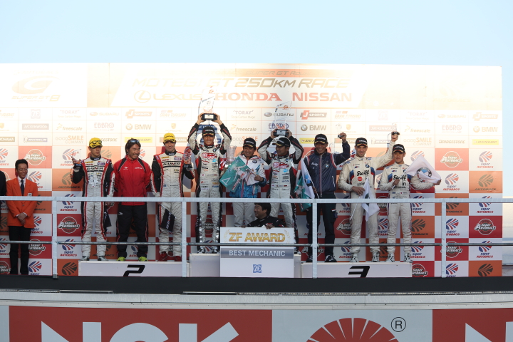 GT300クラスのドライバー年間表彰式