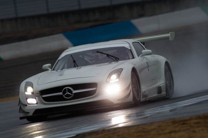 テストデー: Mercedes-Benz SLS AMG GT3（ARN RACING）