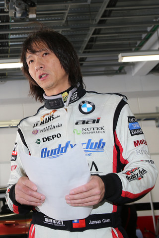Aドライバー予選でPPを獲得した台湾のJun San Chen