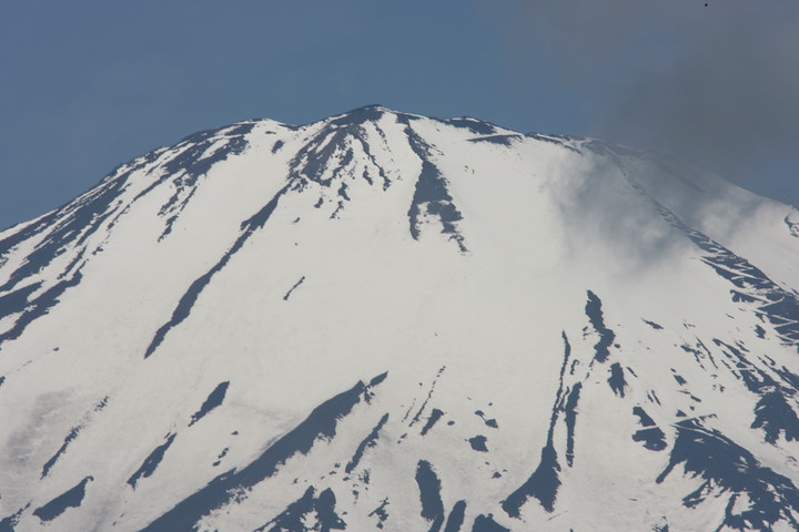 霊峰富士が見守る中、午前9時から30分間のフリー走行が行われた