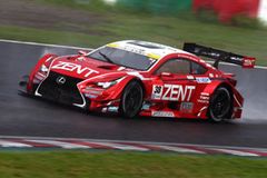 2戦連続の2位表彰台を獲得したZENT CERUMO RC F 38号車