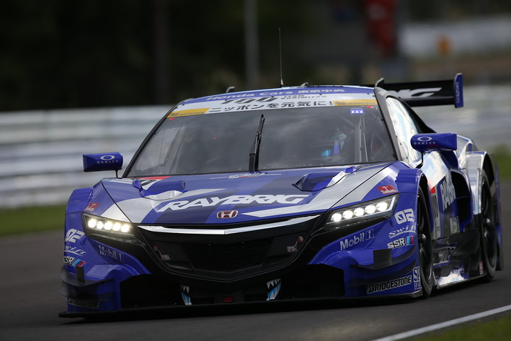 GT500クラス予選2位は山本尚貴／伊沢拓也組（RAYBRIG NSX CONCEPT-GT）