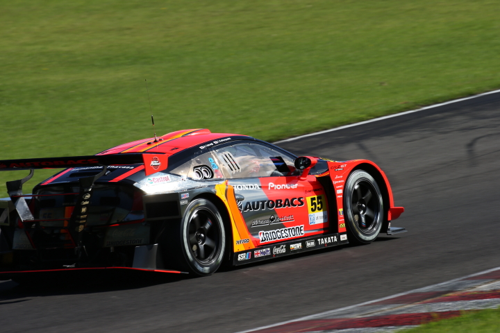 公式練習: 高木真一／小林崇志組（GT300クラス・ARTA CR-Z GT）